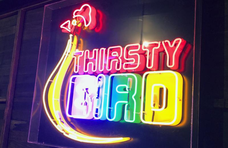 Thirsty Bird Neon Sign 