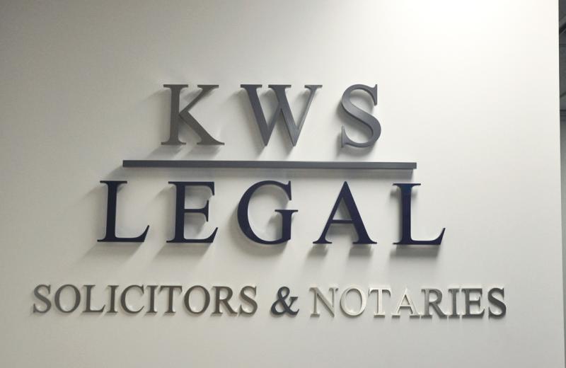 kws-office-sign-installed