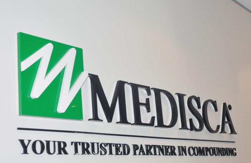 medisca-3d-office-sign-installed