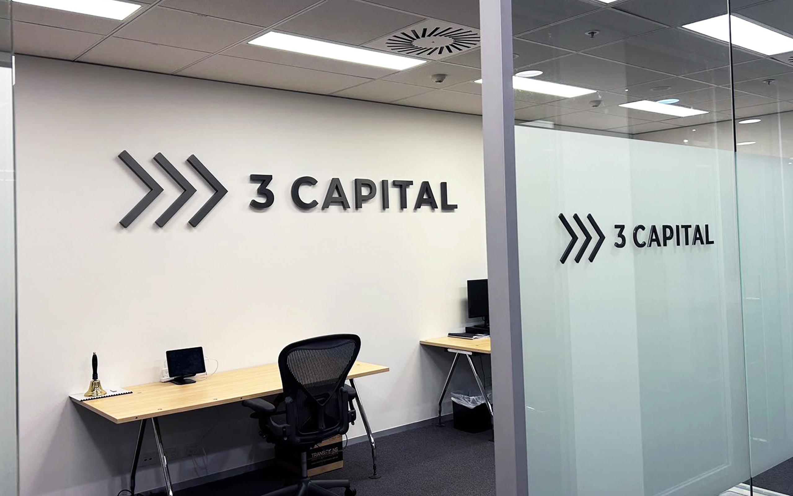 3-capital-titanium-office-signage